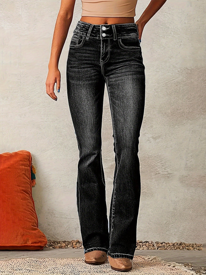 Lina | Everyday High-Waisted Flares