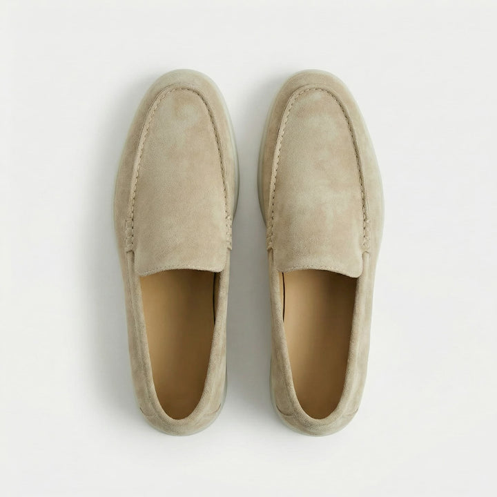 Enzo Suede Loafers – Cushioned Comfort