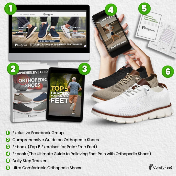 Ultra Comfy Supportive Walking Shoe