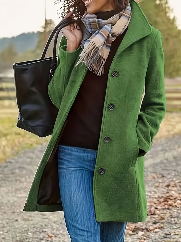 Brianna Coat Woman – Elegant Winter Coat with Warm Lining &amp; Feminine Cut