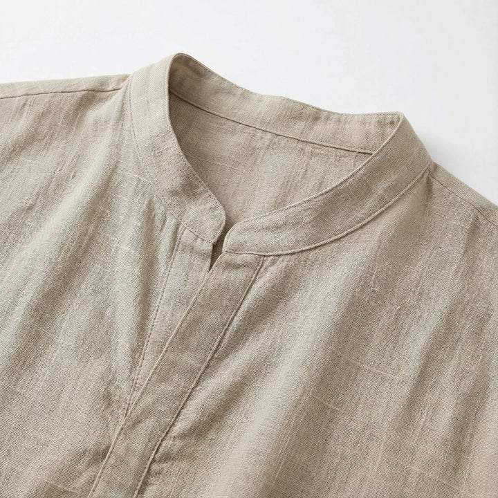 Men’s Long Sleeve Shirt – Button Placket Design