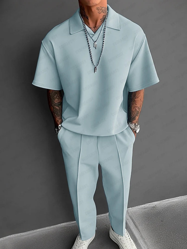 Easy Summer Fashion 2-Piece Set for Men