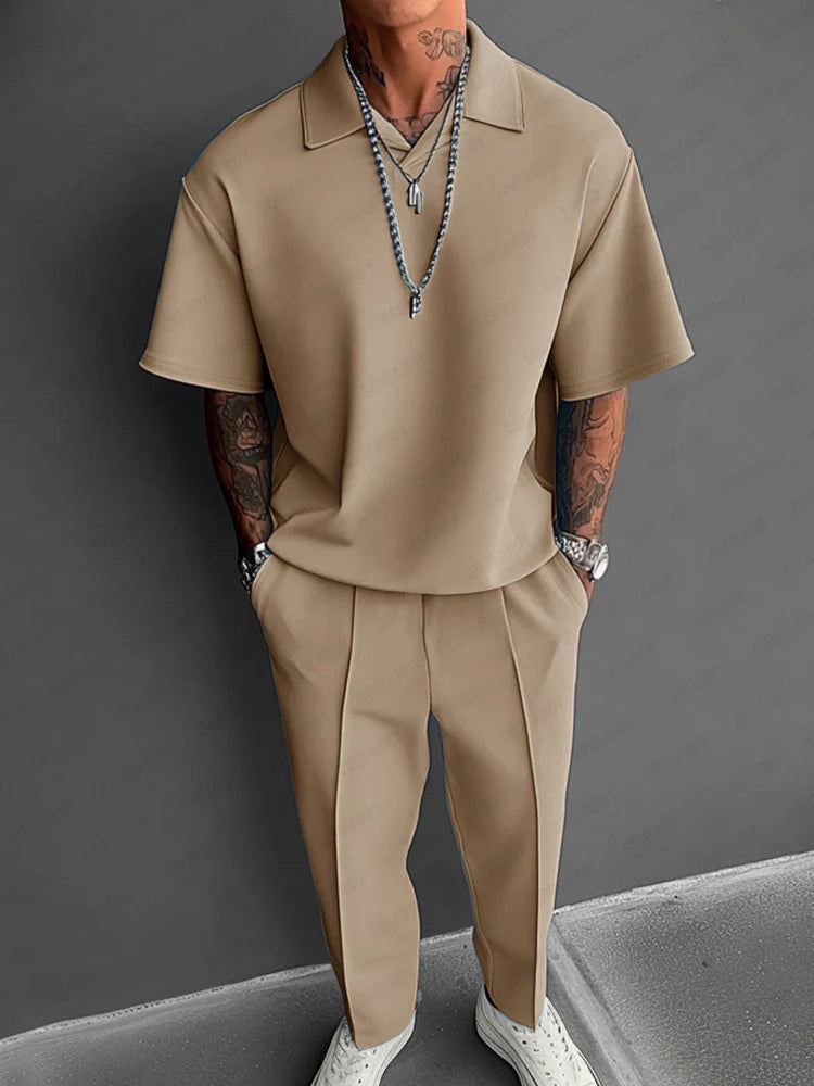 Easy Summer Fashion 2-Piece Set for Men