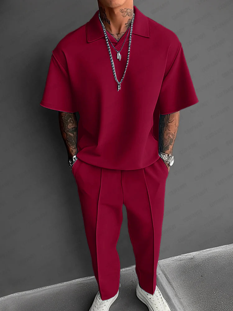 Easy Summer Fashion 2-Piece Set for Men
