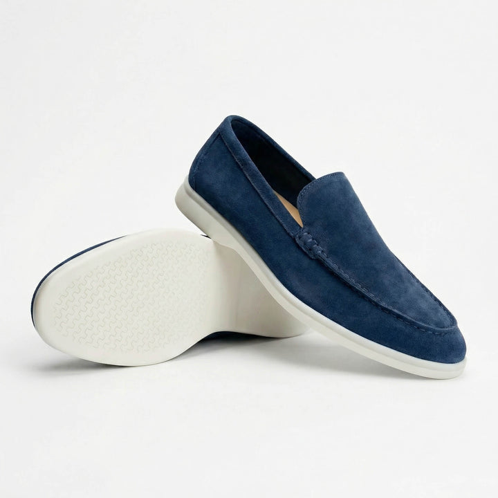 Enzo Suede Loafers – Cushioned Comfort