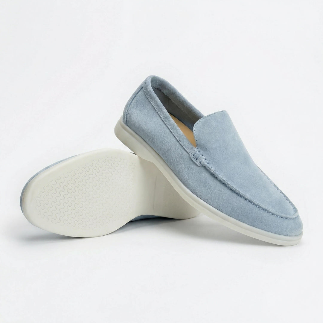 Enzo Suede Loafers – Cushioned Comfort