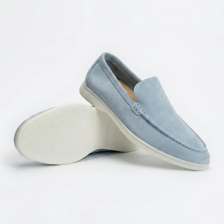 Enzo Suede Loafers – Cushioned Comfort