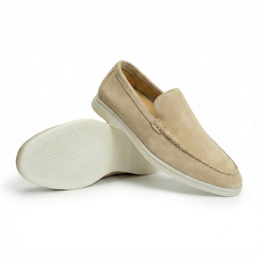 Enzo Suede Loafers – Cushioned Comfort