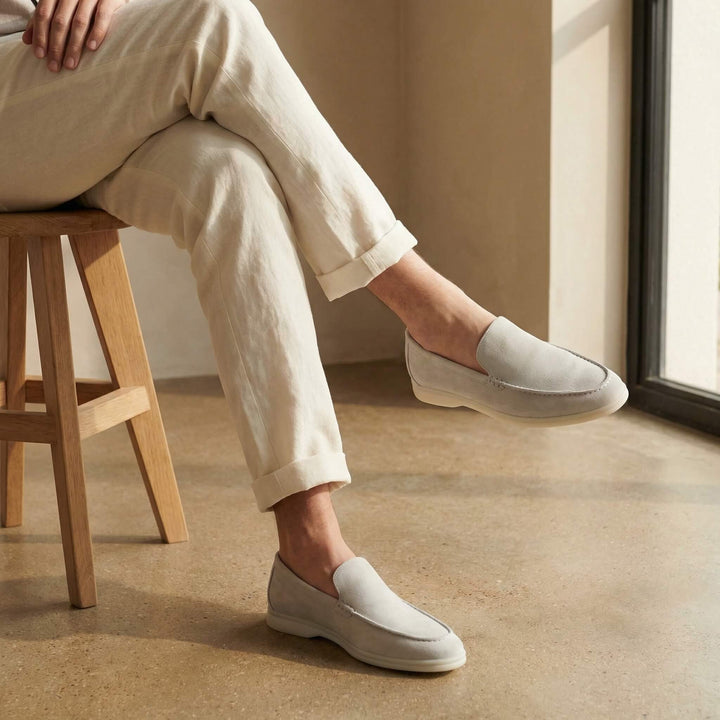 Enzo Suede Loafers – Cushioned Comfort
