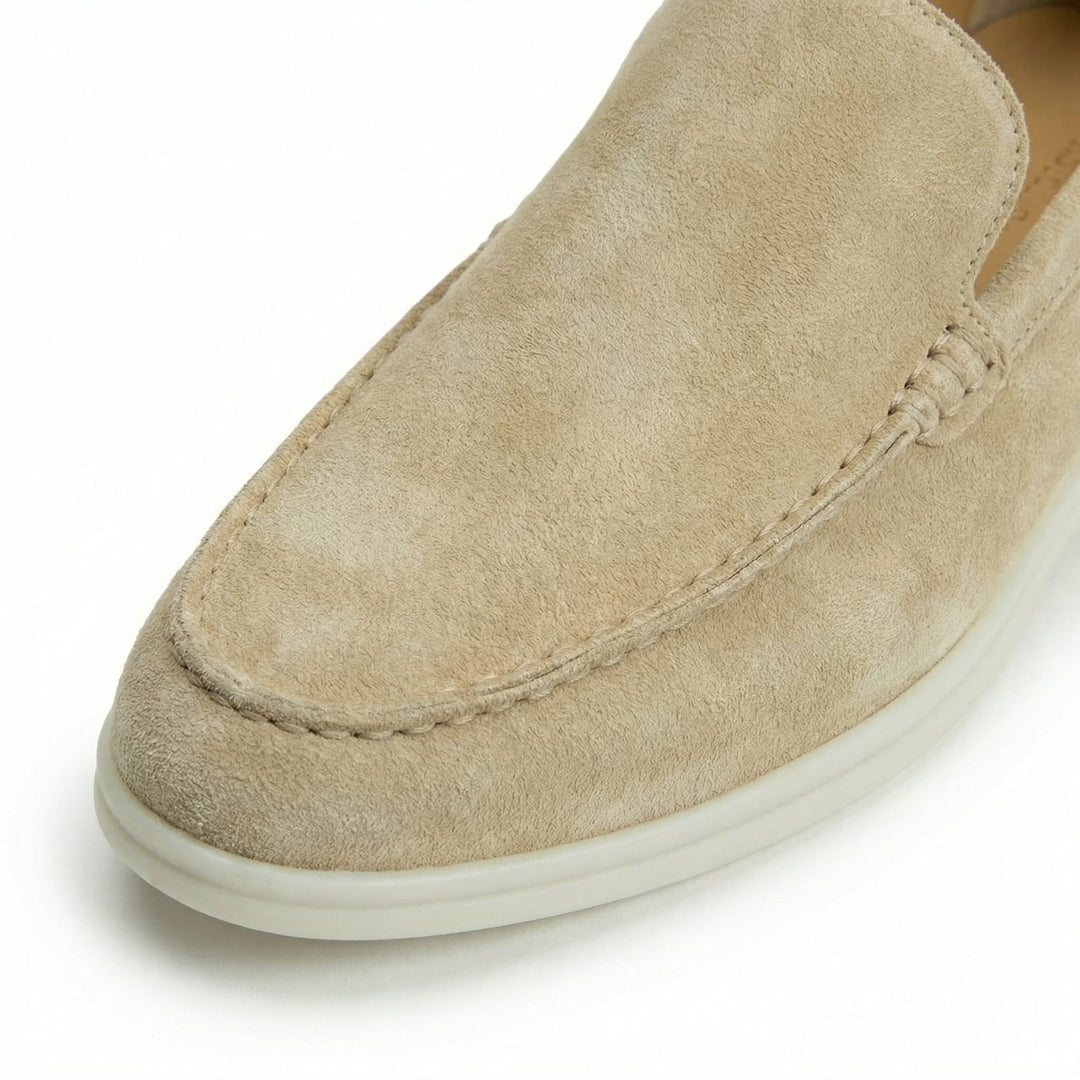 Enzo Suede Loafers – Cushioned Comfort