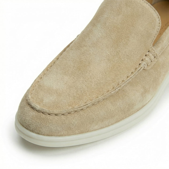 Enzo Suede Loafers – Cushioned Comfort