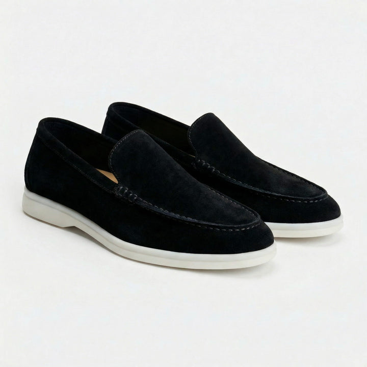 Enzo Suede Loafers – Cushioned Comfort