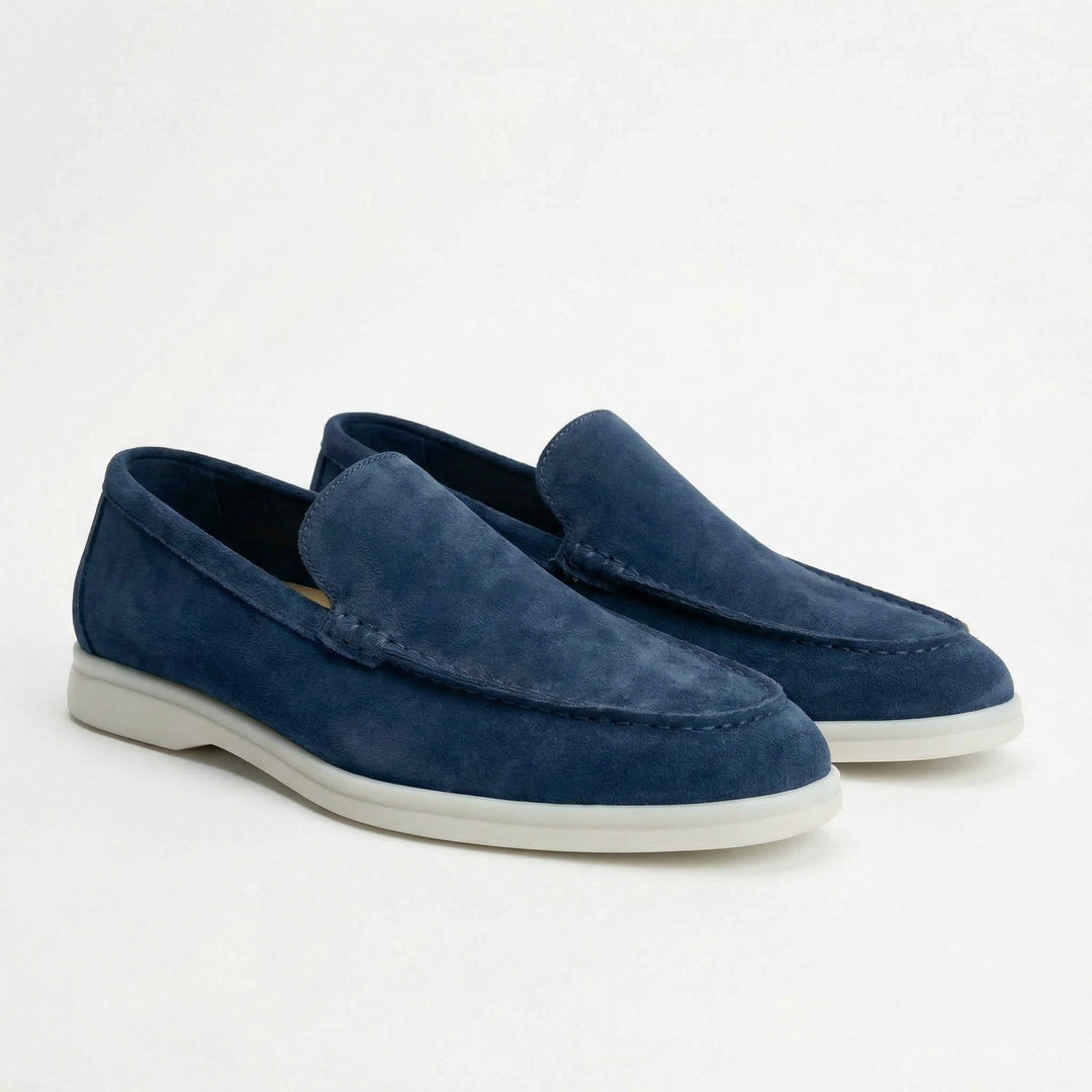 Enzo Suede Loafers – Cushioned Comfort