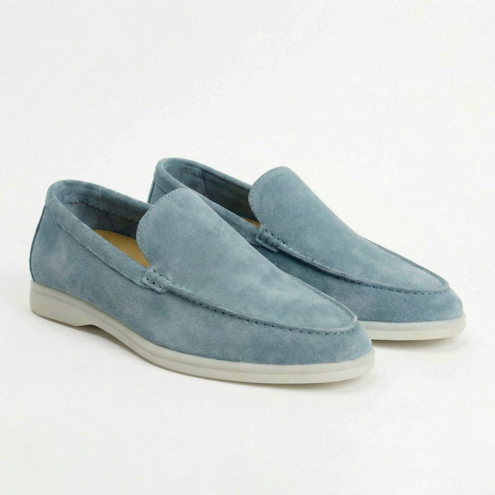 Enzo Suede Loafers – Cushioned Comfort