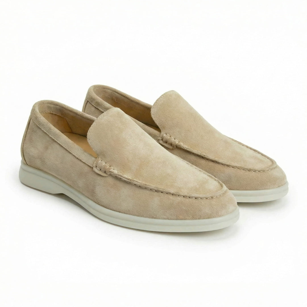 Enzo Suede Loafers – Cushioned Comfort