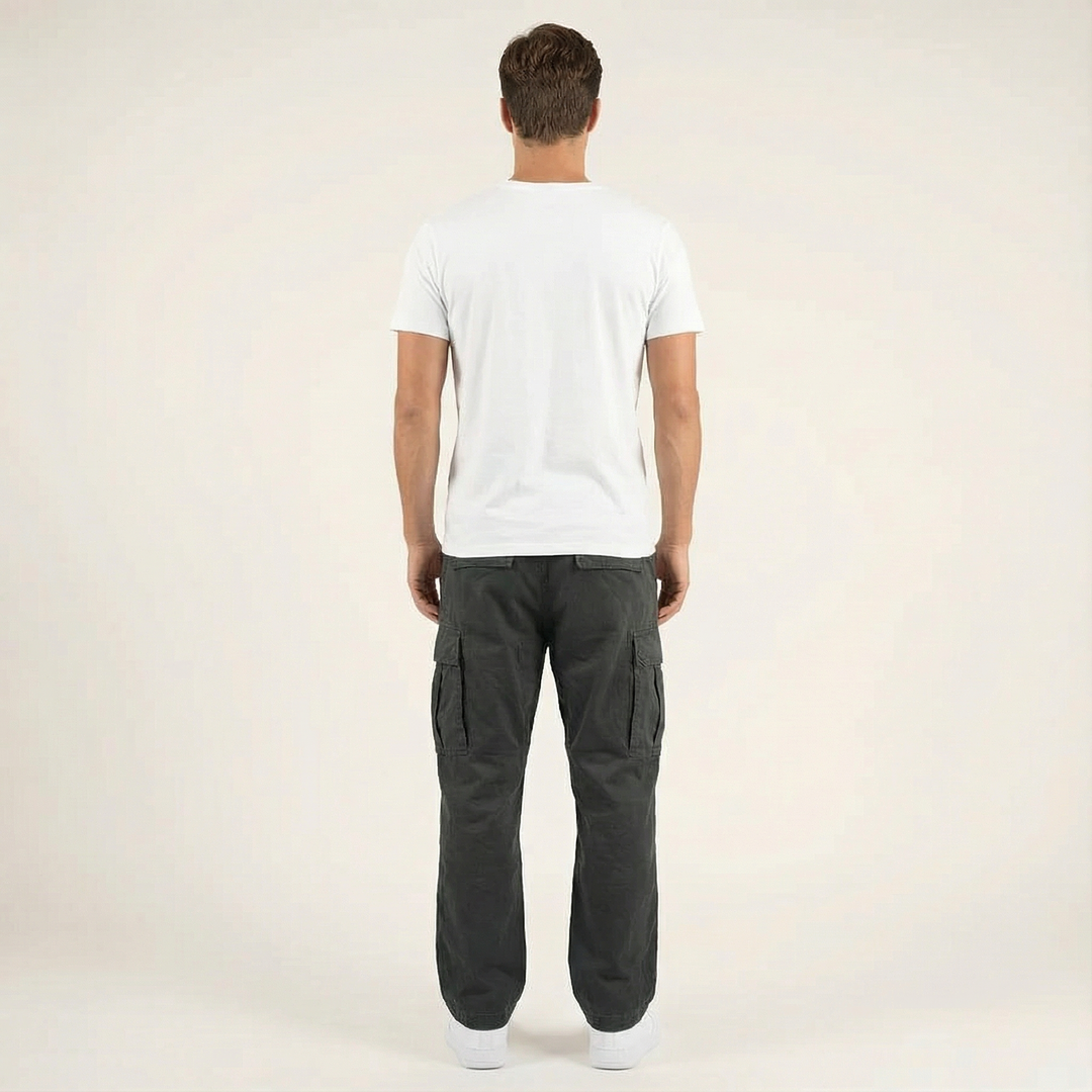 Multi-Pocket Casual Cargo Pants for Men