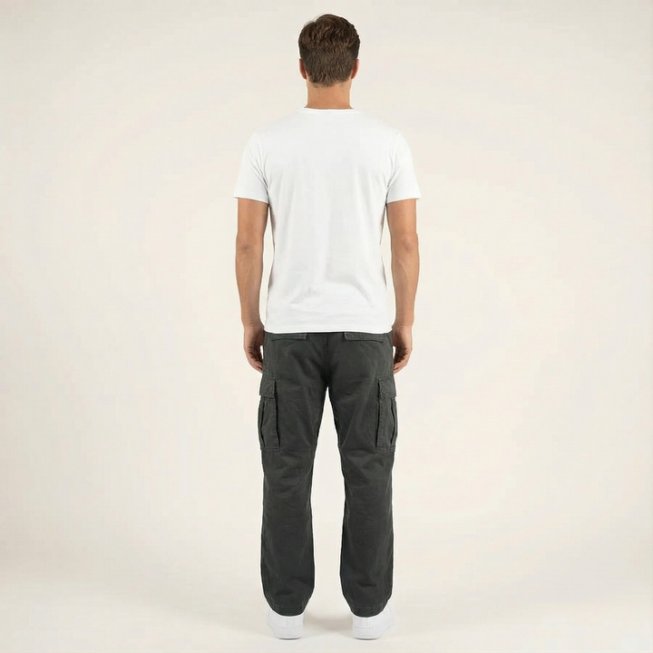 Multi-Pocket Casual Cargo Pants for Men
