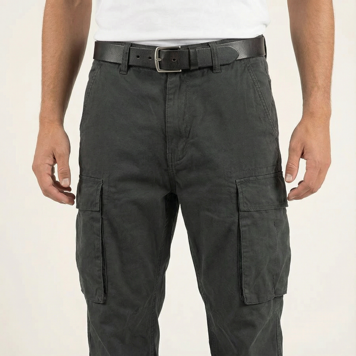 Multi-Pocket Casual Cargo Pants for Men