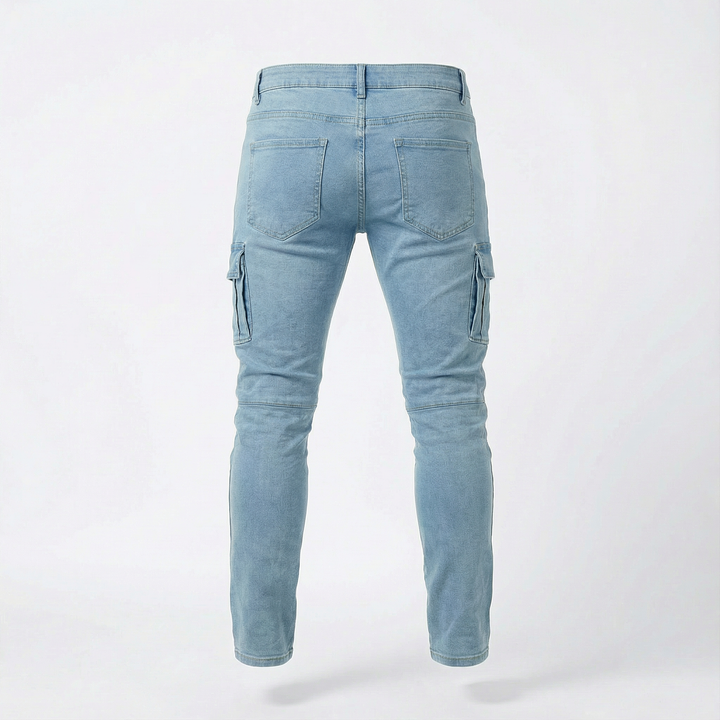 Men’s Cargo Pants – Slim Fit, Side Pocket Design