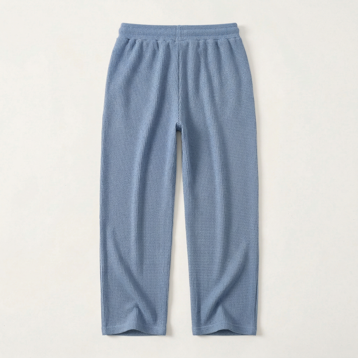 Men’s Drawstring Pants – Straight Leg Design with Side Pockets