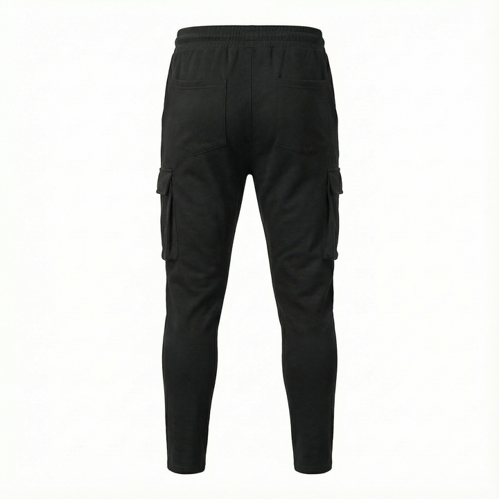 Men’s Jogger Pants – Tapered Leg, Utility Pocket Design