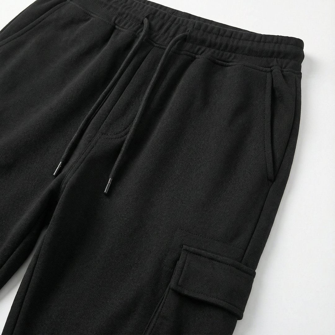 Men’s Jogger Pants – Tapered Leg, Utility Pocket Design