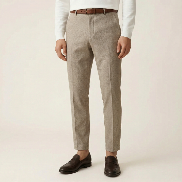 Men’s Pants – Slim Fit, Ankle-Length Design
