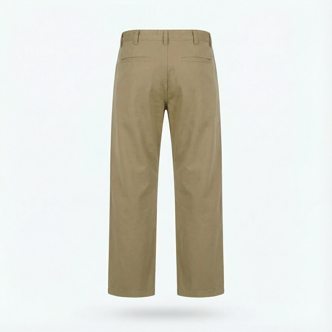 Men’s Chino Pants – Elastic Waist, Relaxed Fit