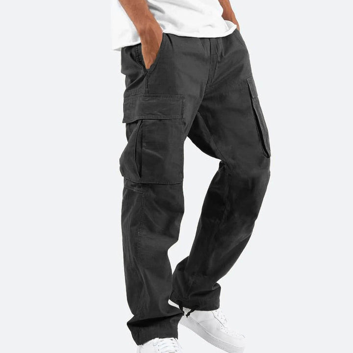 Multi-Pocket Casual Cargo Pants for Men