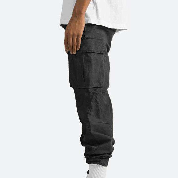 Multi-Pocket Casual Cargo Pants for Men