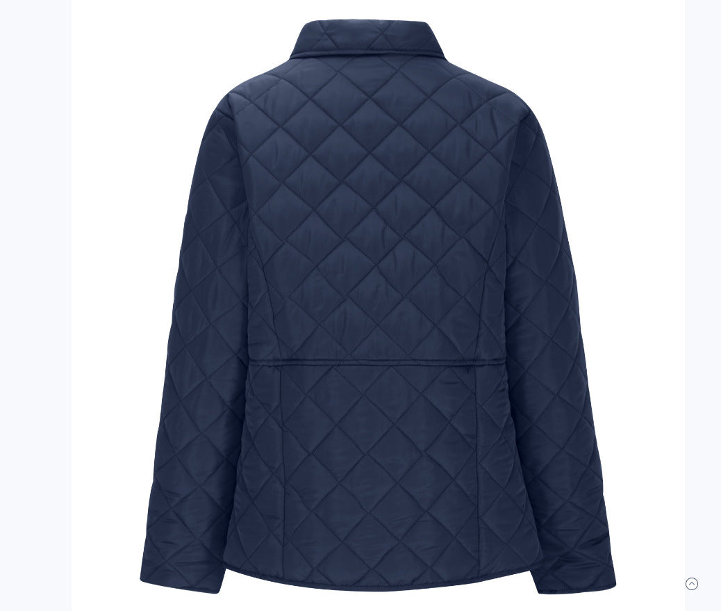 Angie | Chic Lapel Quilted Jacket