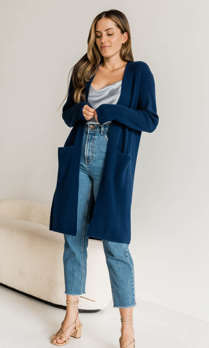 Winslet | Cashmere Cardigan Coat