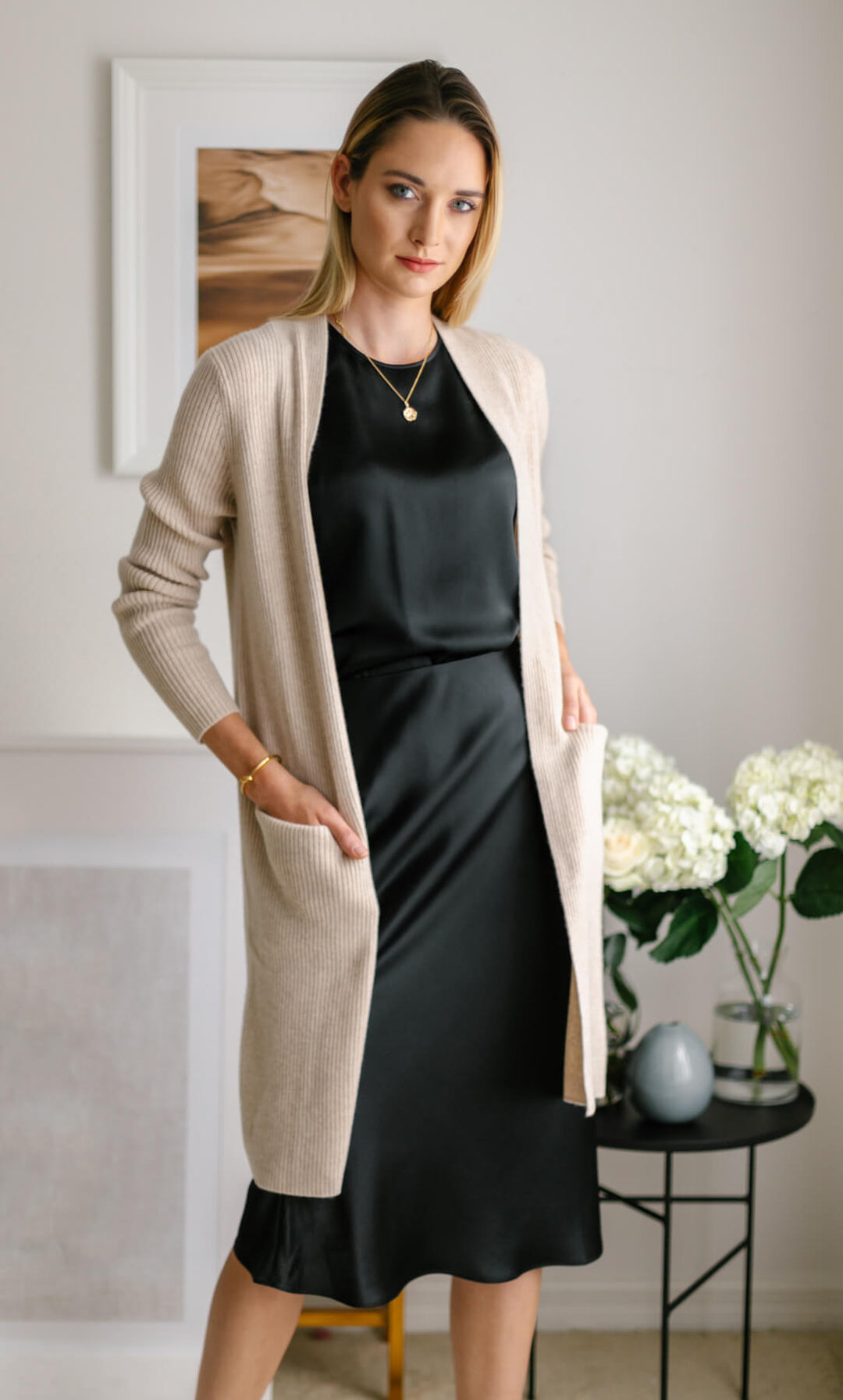 Winslet | Cashmere Cardigan Coat