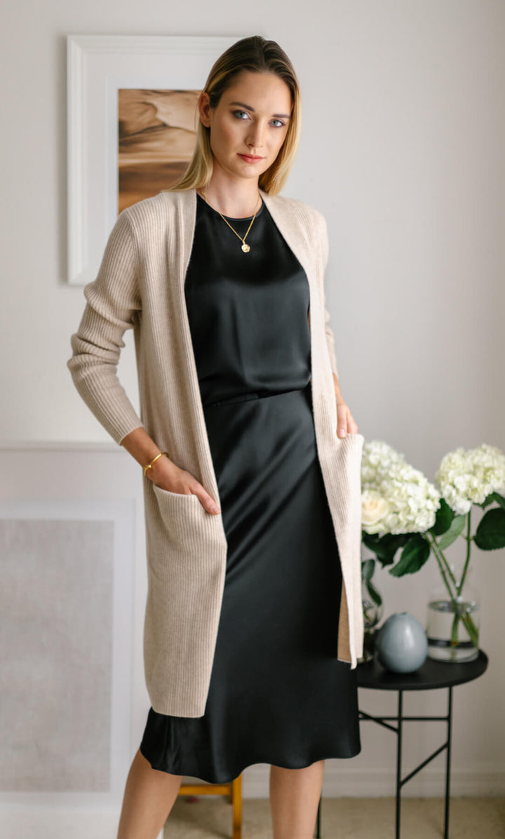 Winslet | Cashmere Cardigan Coat
