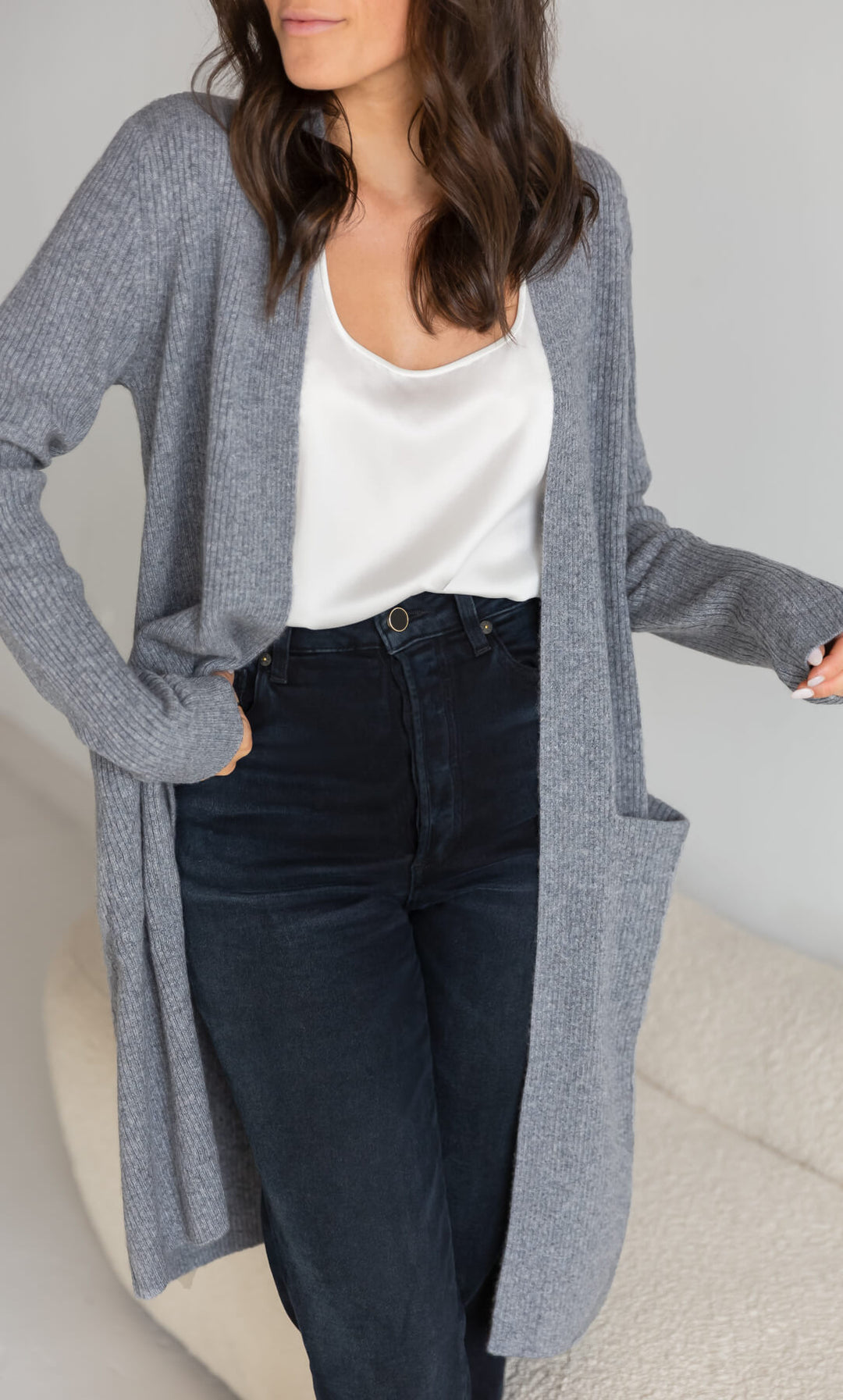 Winslet | Cashmere Cardigan Coat