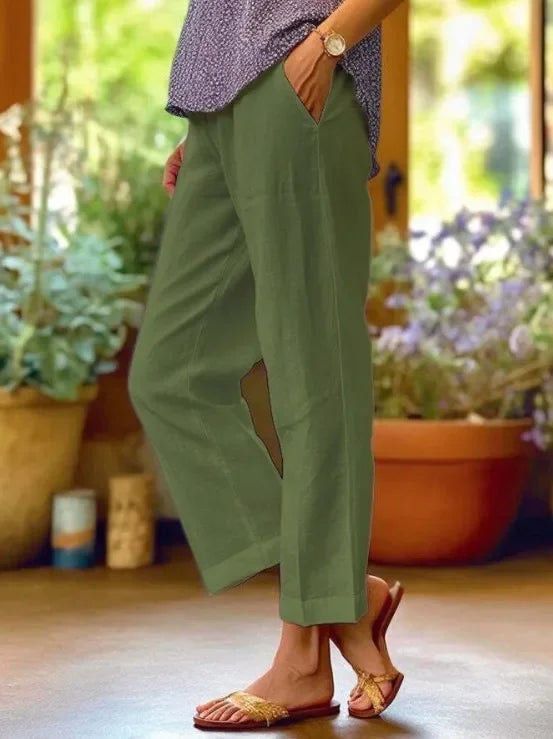 Elena | Coastal Breeze Trousers