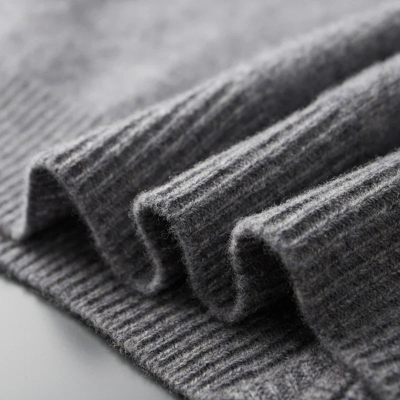 Riku | Cashmere Zip-Up Cardigan for Men