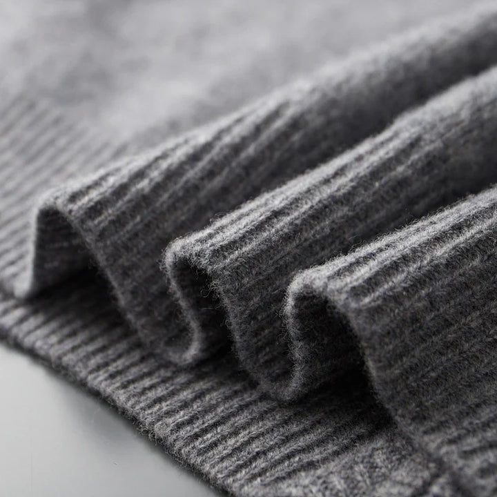 Riku | Cashmere Zip-Up Cardigan for Men