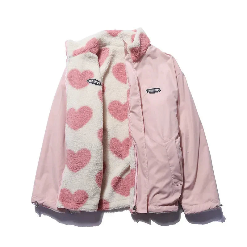 Trendy Double-Sided Winter Jacket for Women