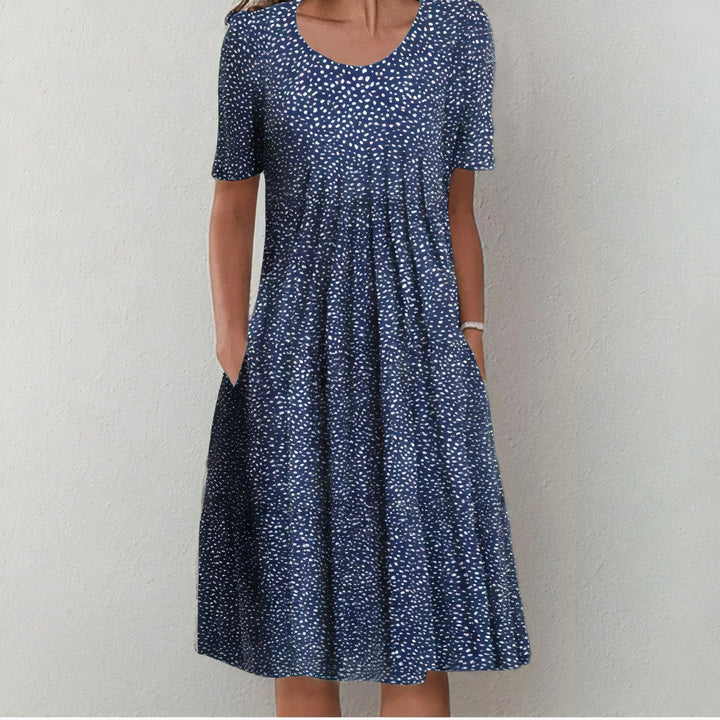 Summer Dress Women Ulla – Elegant Cotton Dress with Breathable Comfort &amp; Timeless Design