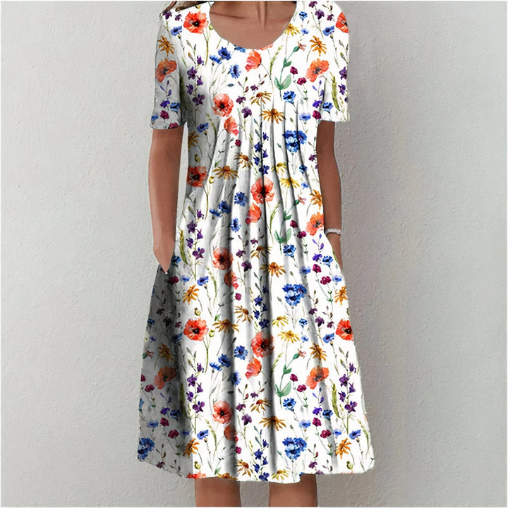 Summer Dress Women Ulla – Elegant Cotton Dress with Breathable Comfort &amp; Timeless Design