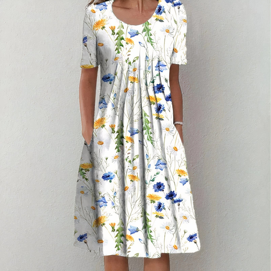Summer Dress Women Ulla – Elegant Cotton Dress with Breathable Comfort &amp; Timeless Design