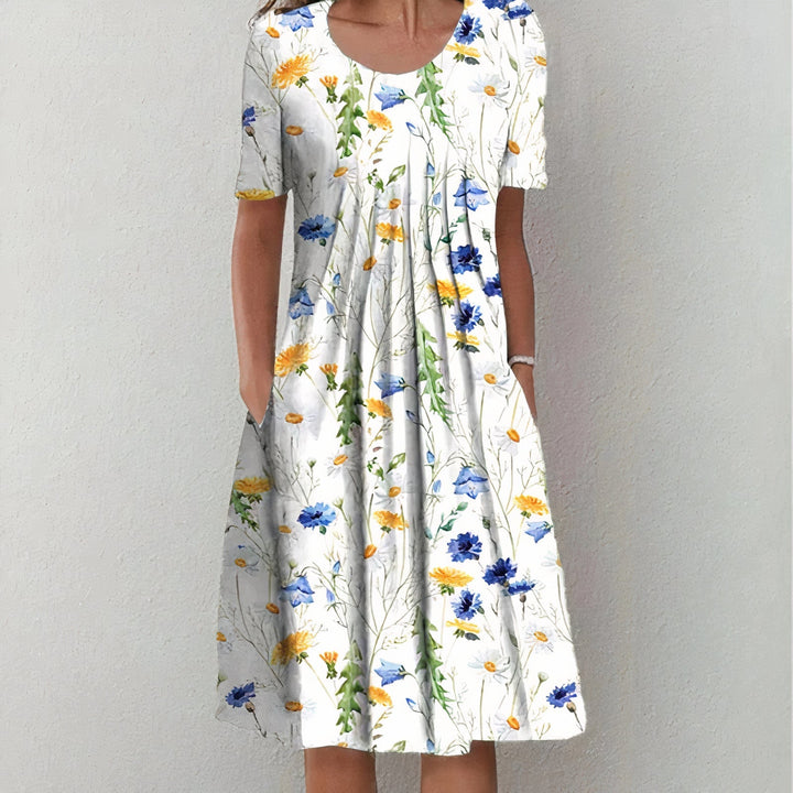 Summer Dress Women Ulla – Elegant Cotton Dress with Breathable Comfort &amp; Timeless Design