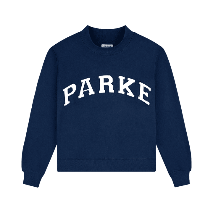 Sloane | Classic Varsity Mockneck Sweatshirt