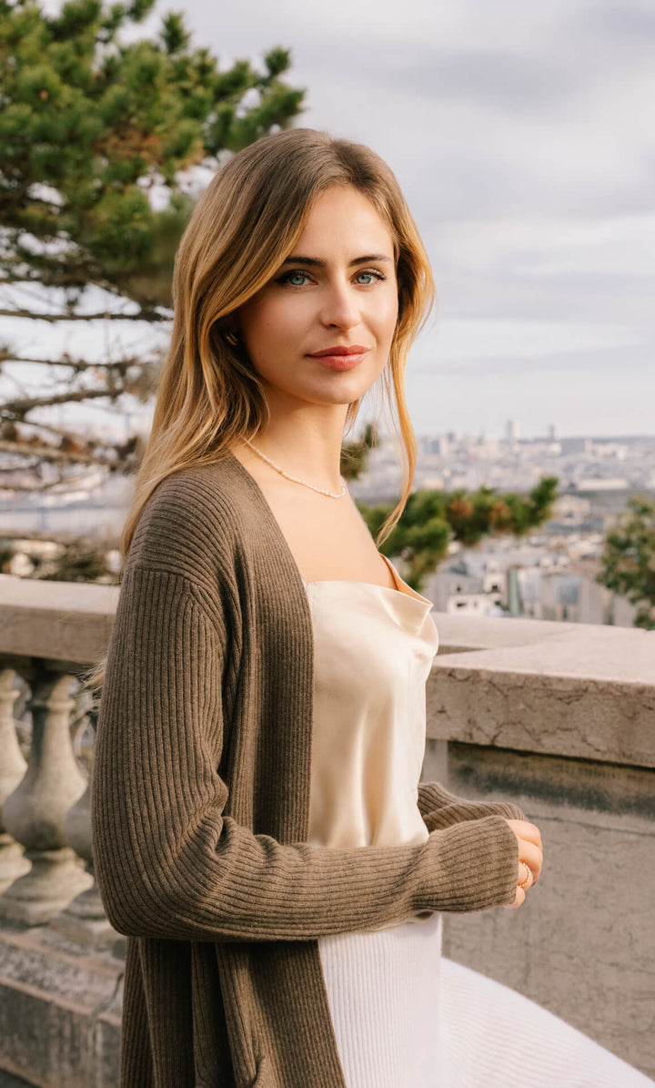 Winslet | Cashmere Cardigan Coat