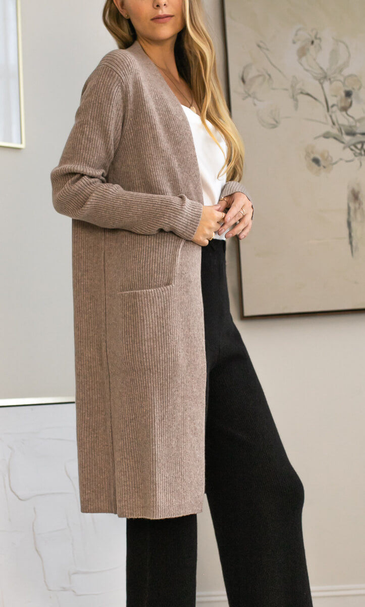 Winslet | Cashmere Cardigan Coat