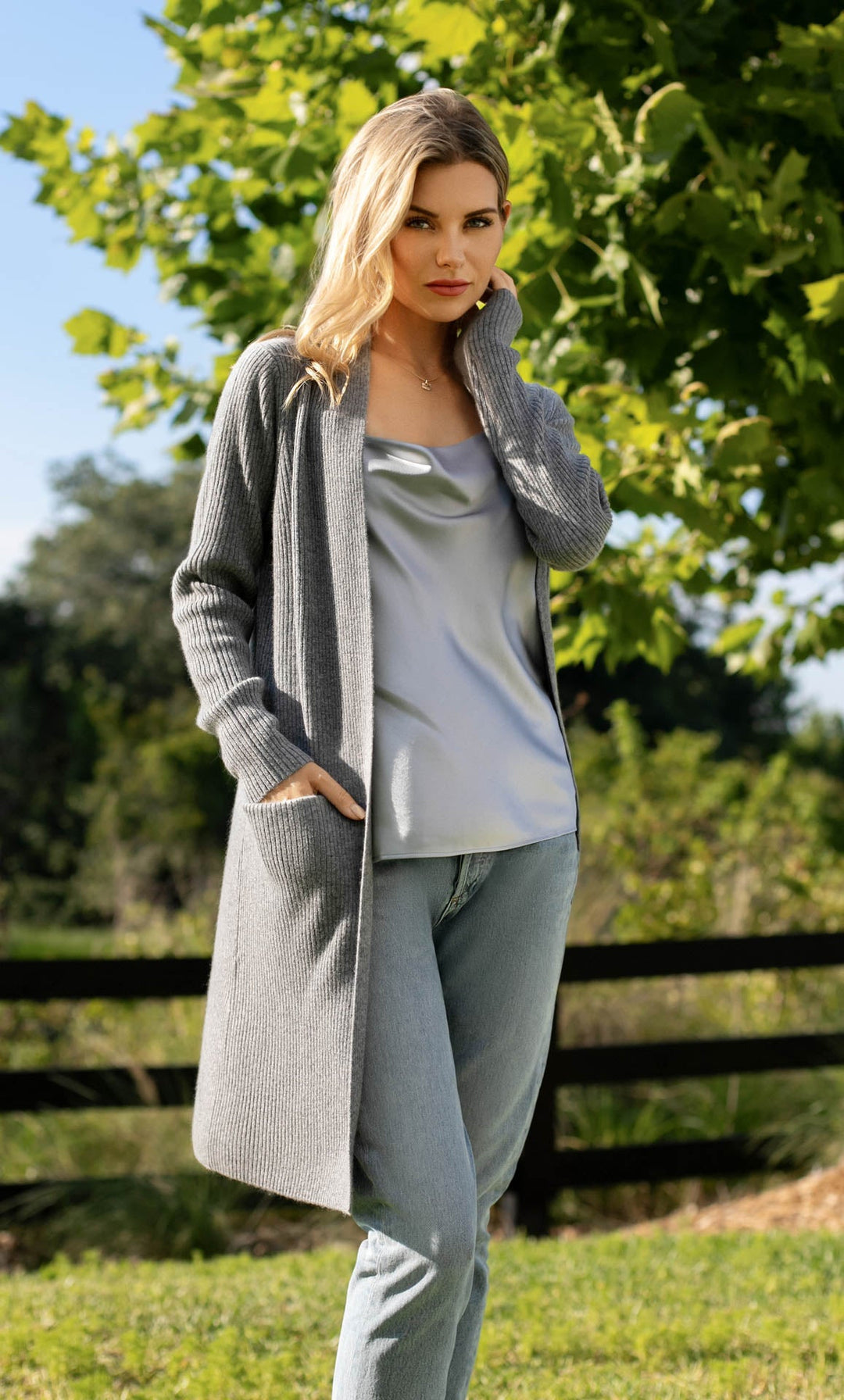 Winslet | Cashmere Cardigan Coat