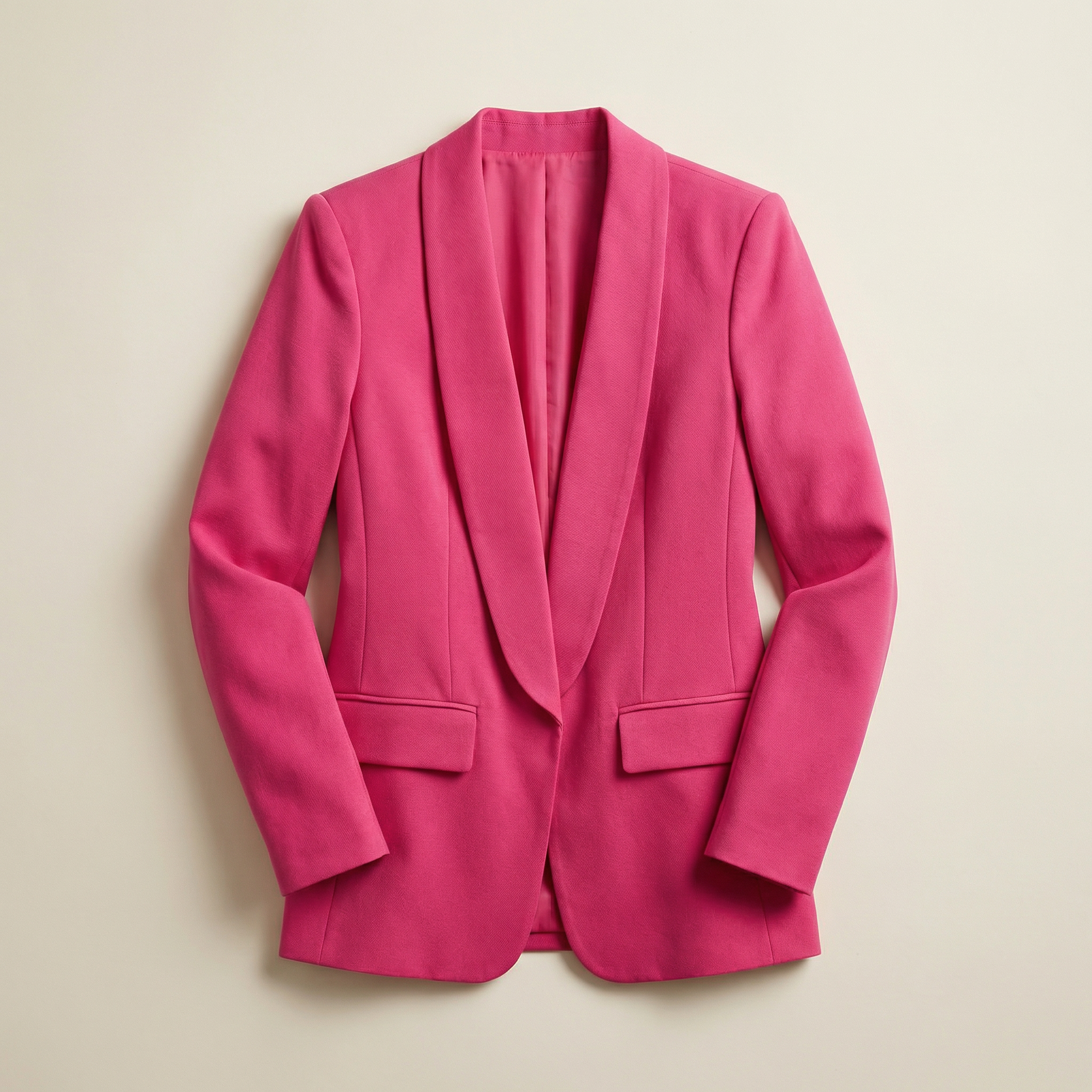 Women’s Casual Blazer – Open Front Design
