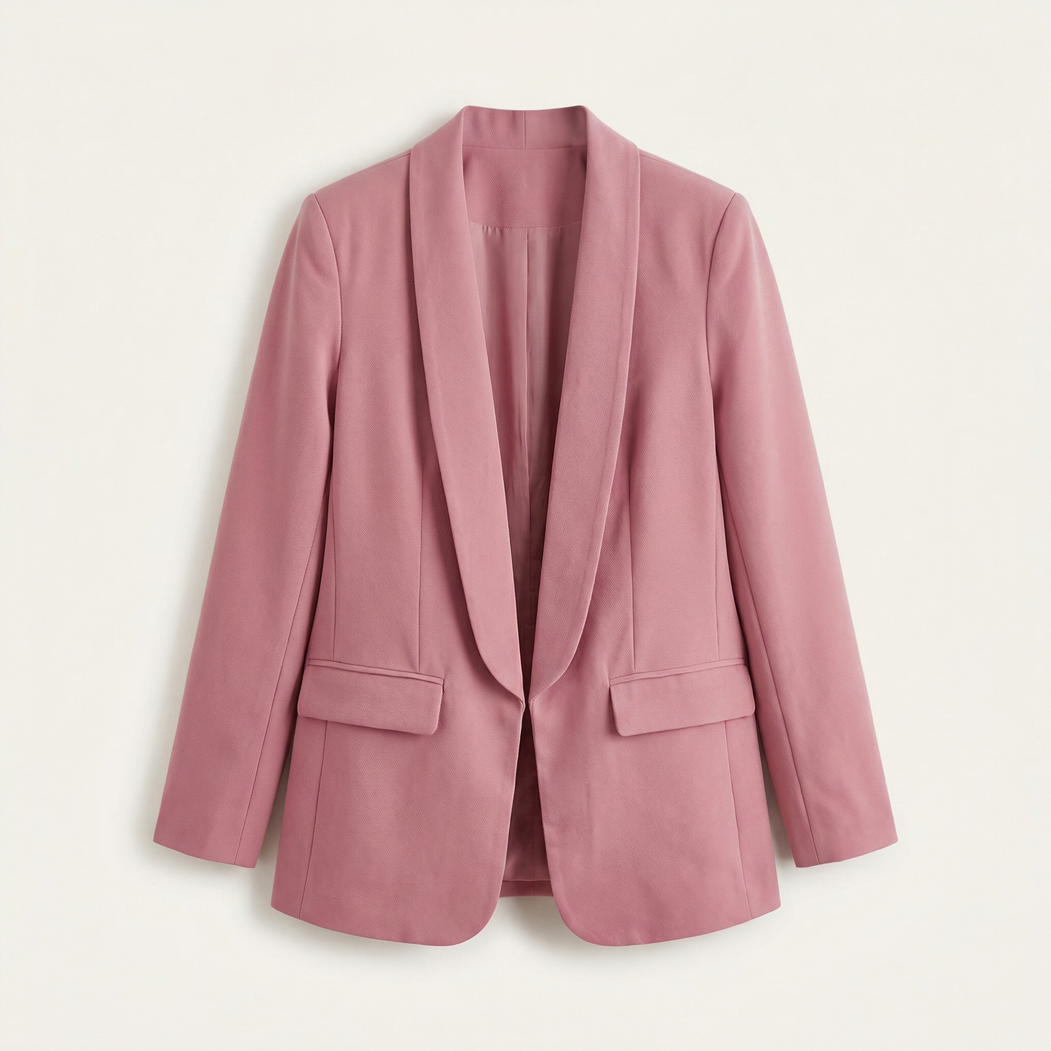 Women’s Casual Blazer – Open Front Design