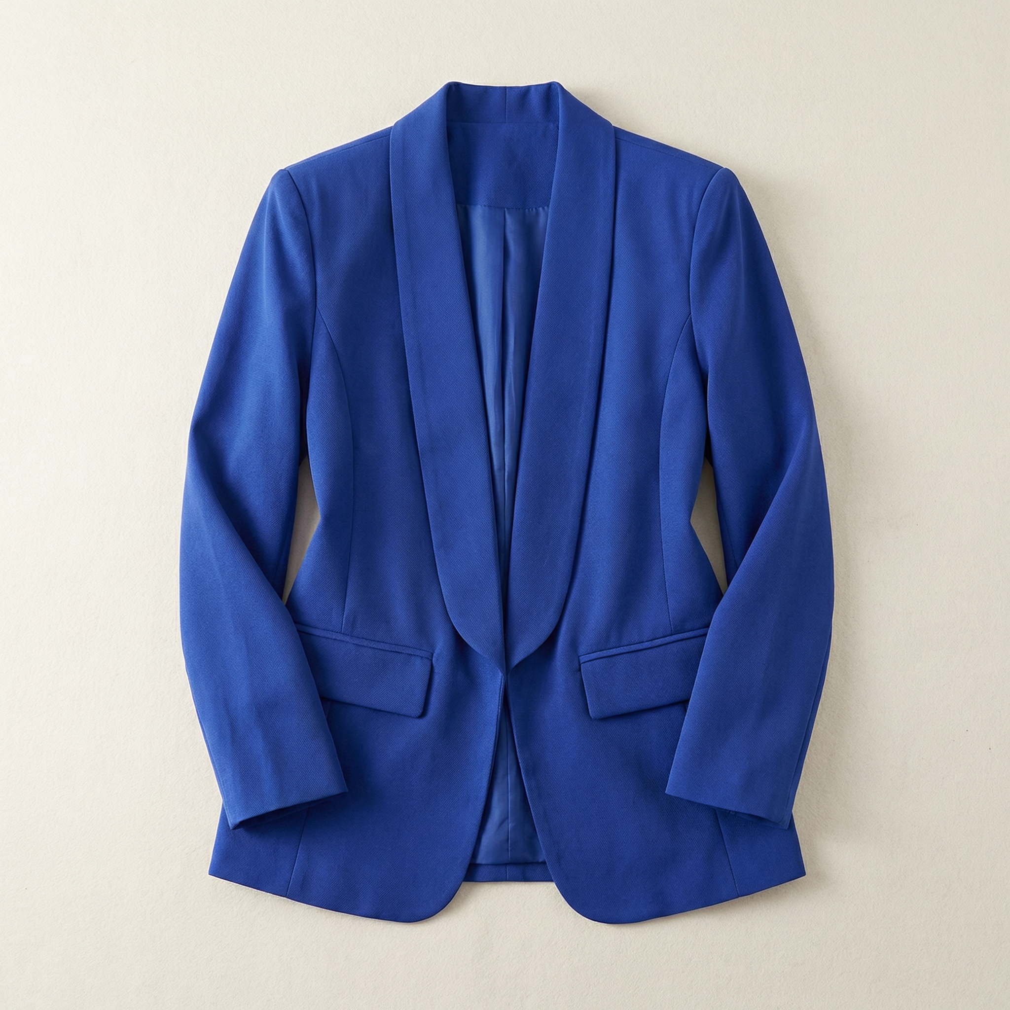 Women’s Casual Blazer – Open Front Design